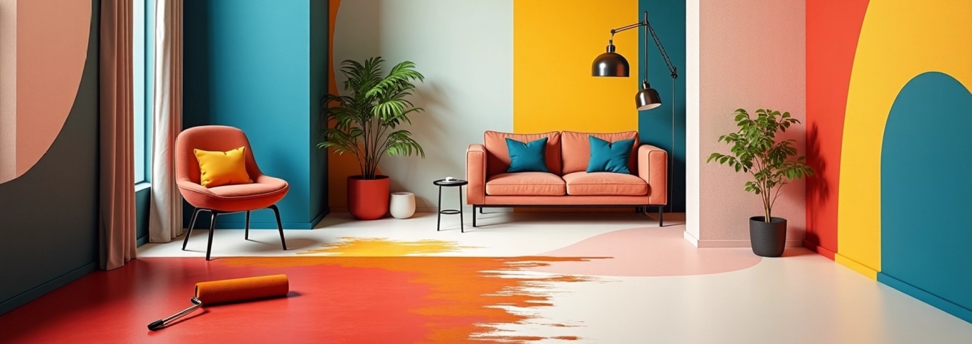 pintura para modernizar su interior