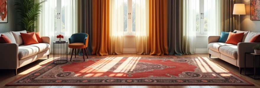 Alfombras y cortinas