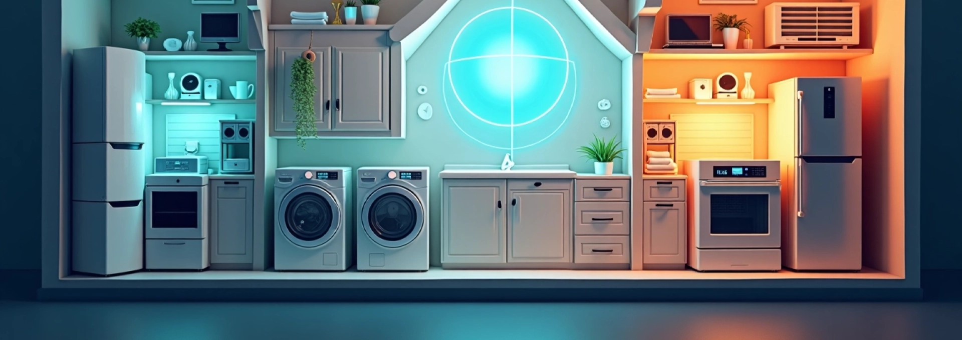 electrodomésticos modernos