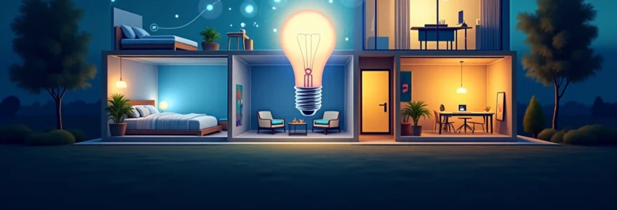 iluminación conectada